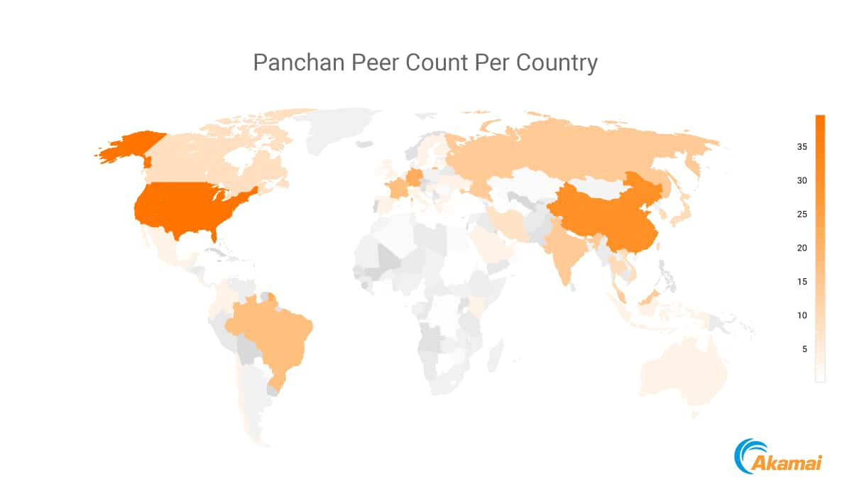 Heatmap zur globalen Verteilung der Opfer