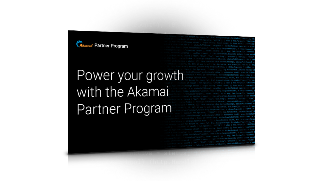 Beschleunigen Sie Ihr Wachstum mit dem Akamai-Partnerprogramm