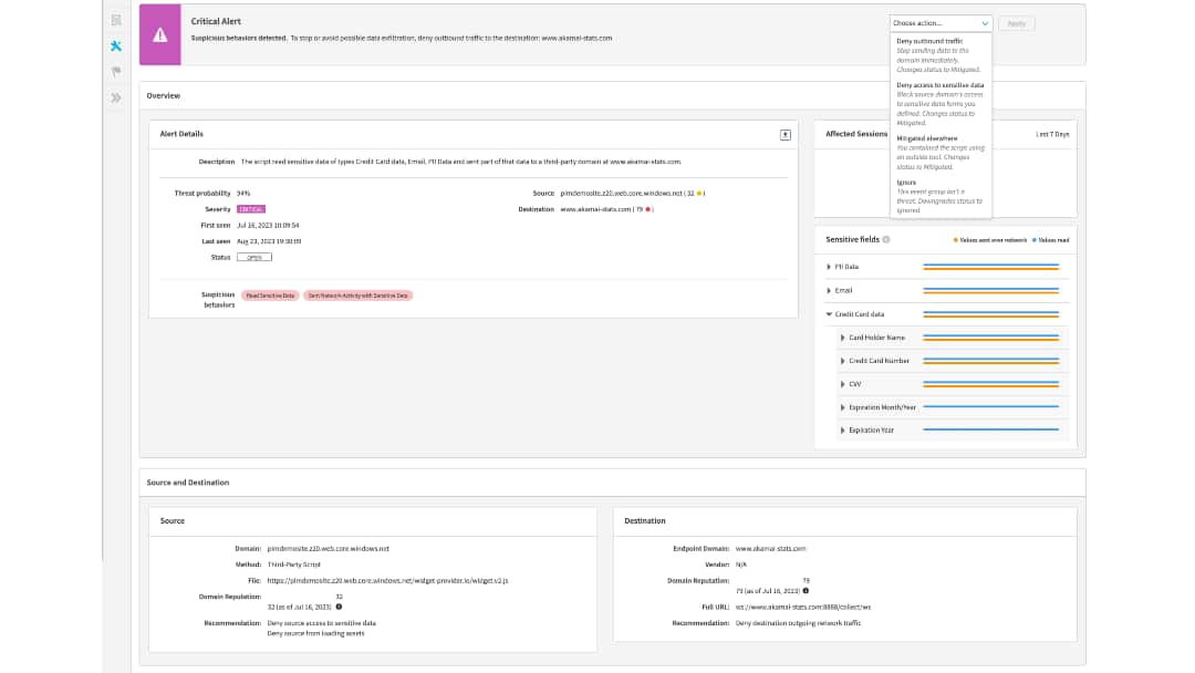 Client-Side Compliance screen capture