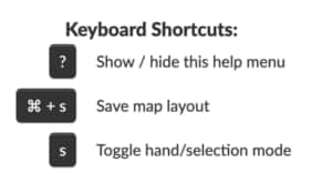 Keyboard shortcuts