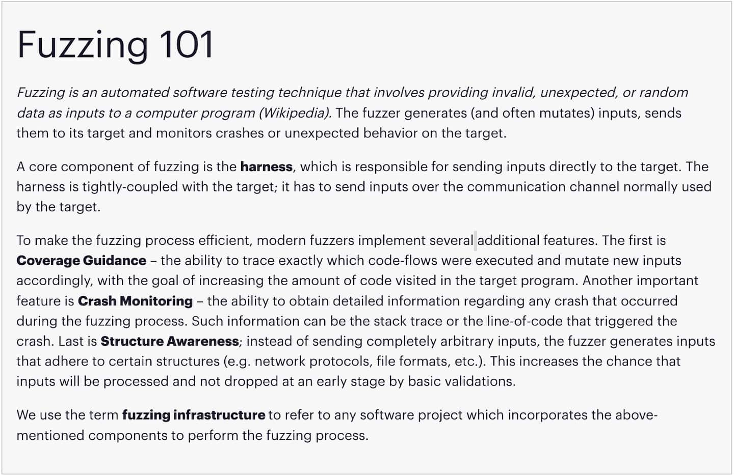 Fuzzing 101