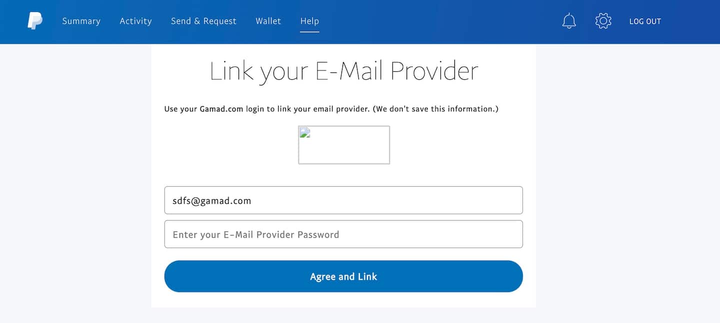 Fig. 11: Link your email account