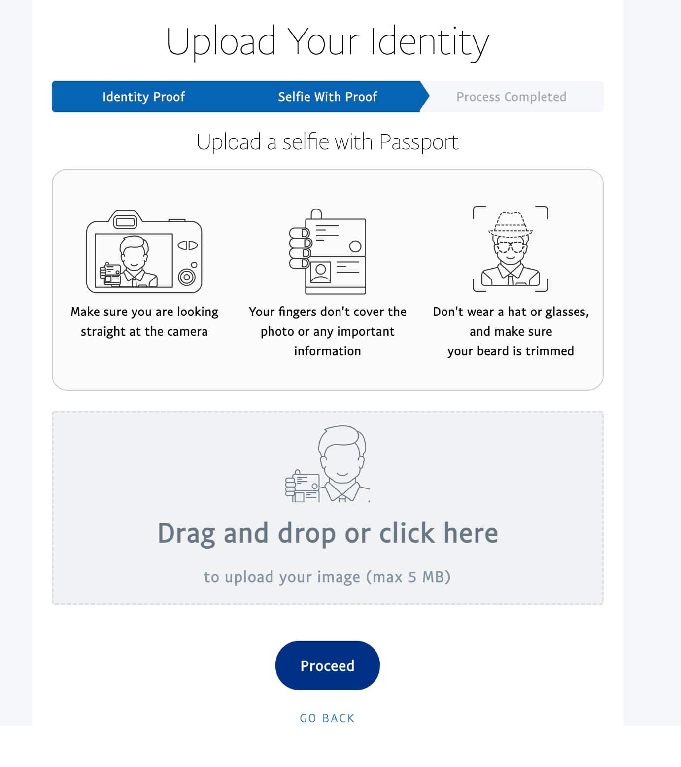 Fig. 13: Upload ID with a selfie