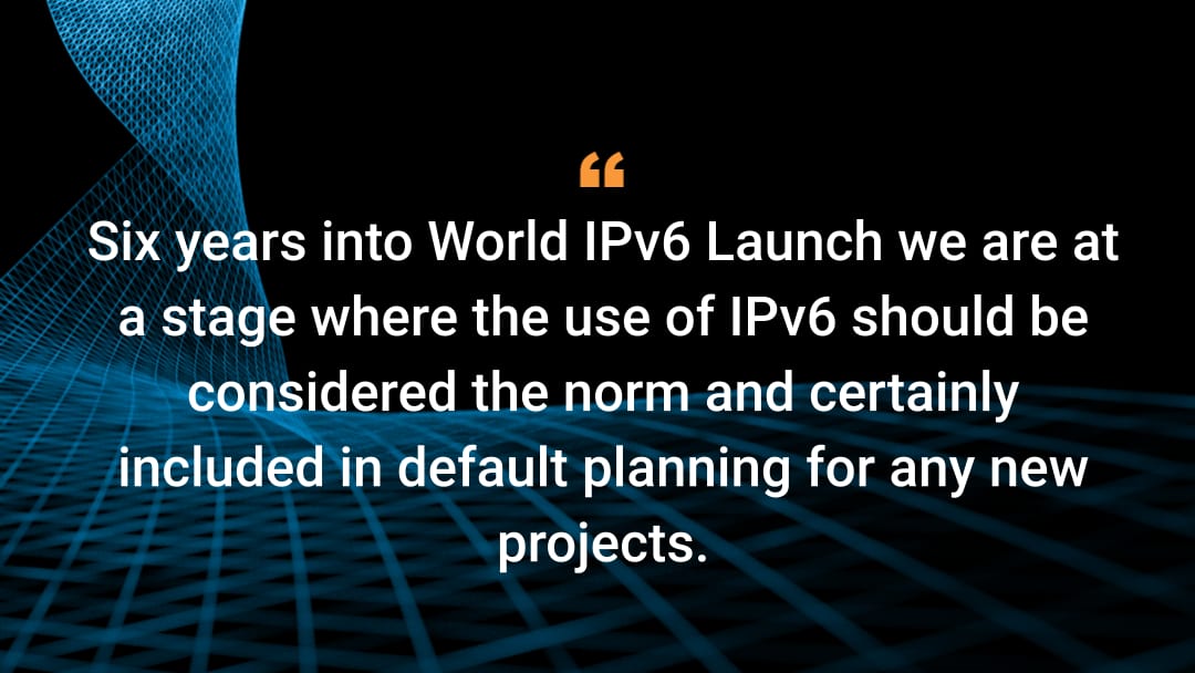 Six years since World IPv6 Launch: entering the majority phases