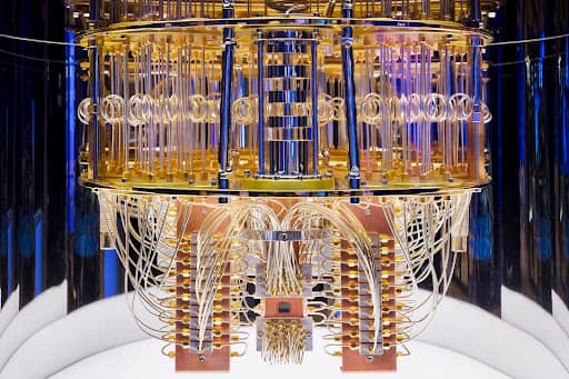 Interior of an IBM Quantum System One