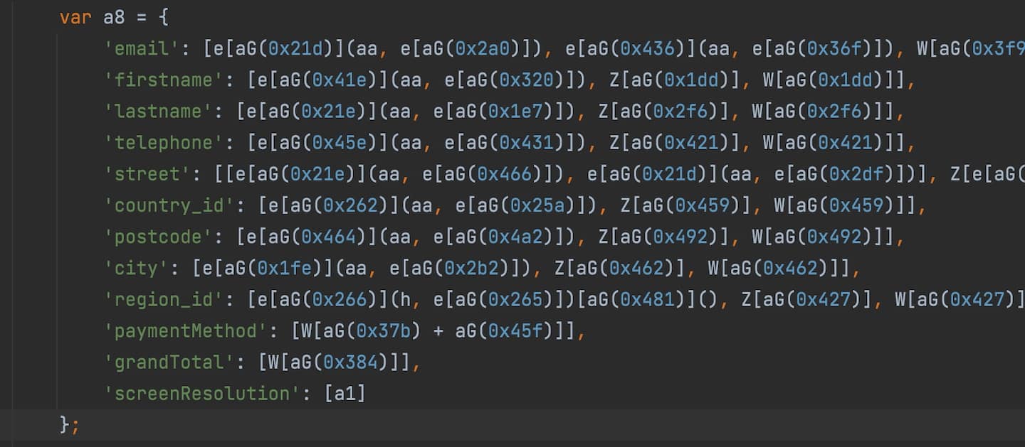 The second part of Figure 6 is the attack code after deobfuscation.