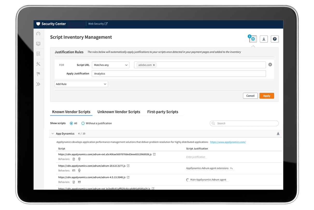 Script Inventory Management 