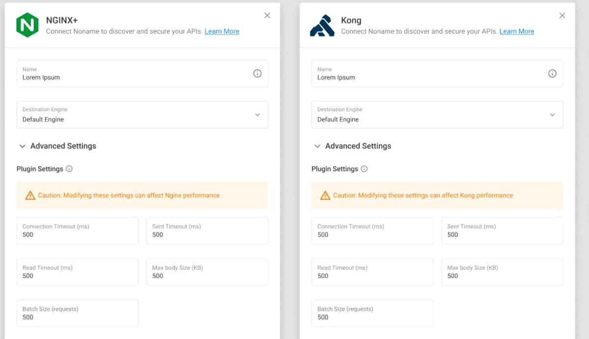 Centralized configuration management for plug-ins