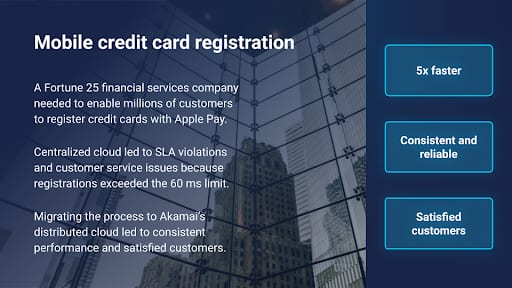 Mobile credit card registration