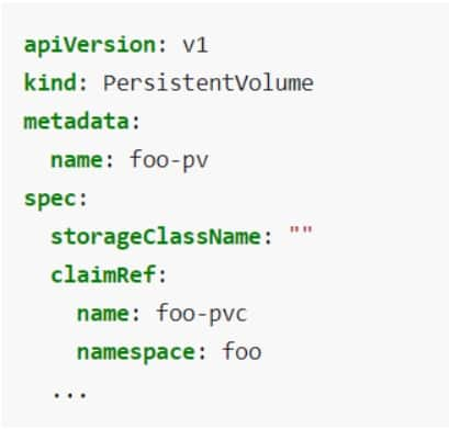 persistentVolumes are storage resources that a cluster admin can create to provision storage space ahead of time that will last beyond the lifetime of the pod (Figure 3).