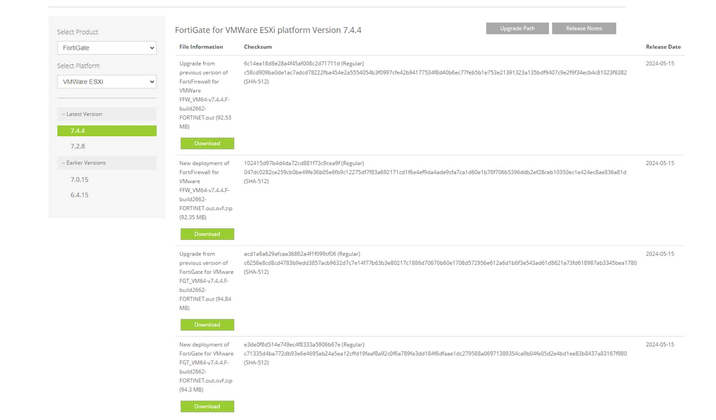 Fortinet offers a trial VM that one can download from their website after registering (Figure 1). 