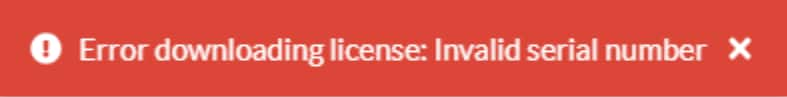 As you can see in Figure 6, we don’t have a valid license, which prevents us from interacting with the administrative panel. 