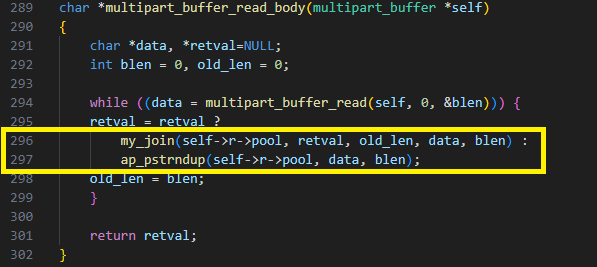 Figure 23 shows that blen is used twice