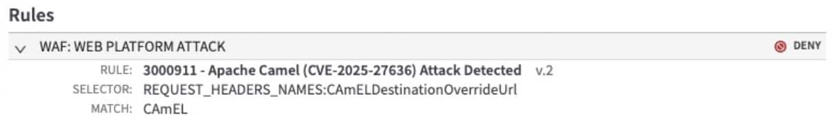 This traffic is originating from a commercial vulnerability scanning vendor and the payload URL is beaconing back to their domain (Figure 8).