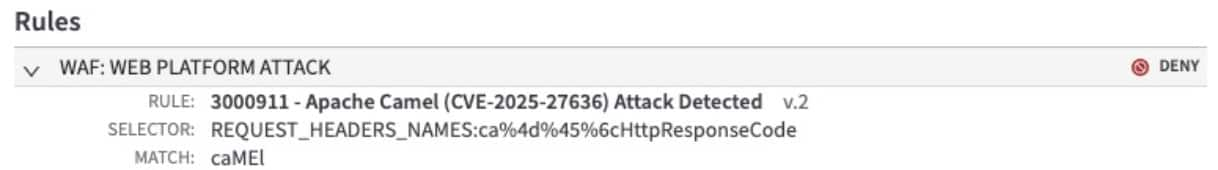 Finally, we have seen both of the above payloads attempt to evade detection by using simple URL encoding such as ca%4d%45%6cHttpResponseCode (Figure 10).