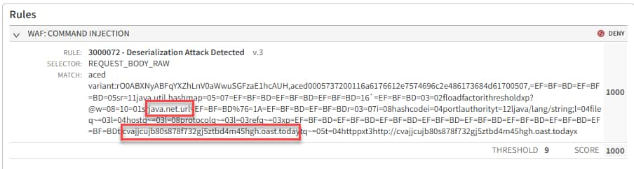 In most cases, the malicious object will use the java.net.URL object to “call home” once this uploaded session file is deserialized by Apache Tomcat (Figure 2).