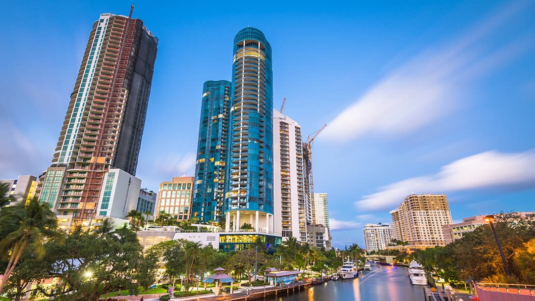 City skyline, Fort Lauderdale, Florida