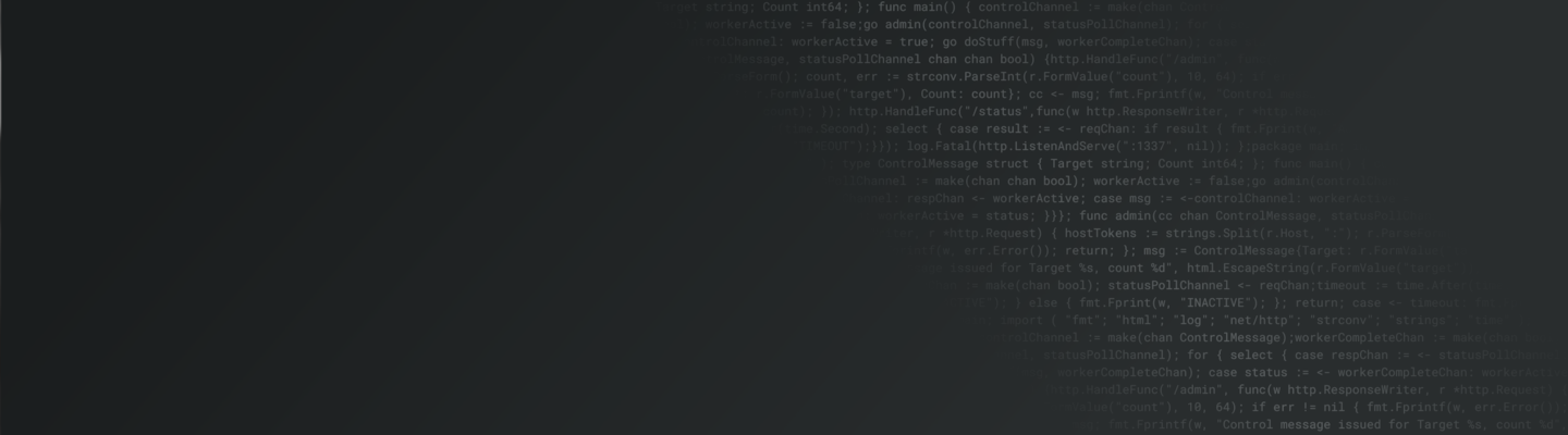 Grey background with code