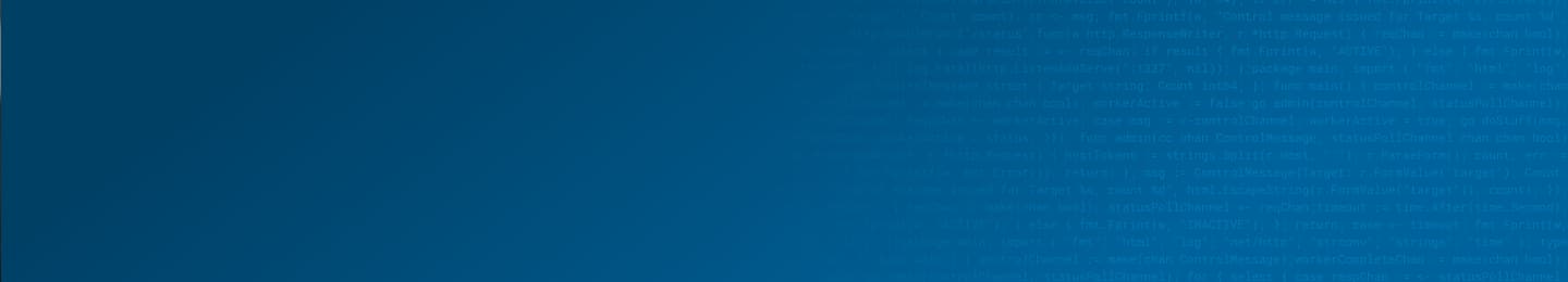 Blue Code Gradient Background