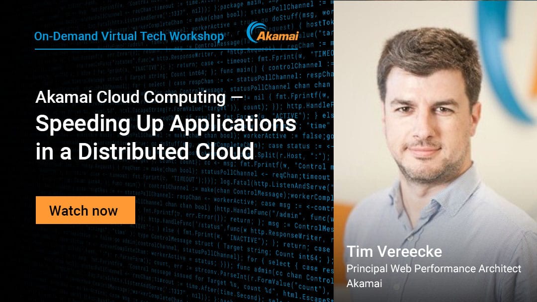 Akamai Cloud Computing - Speeding up Applications in a Distributed Cloud