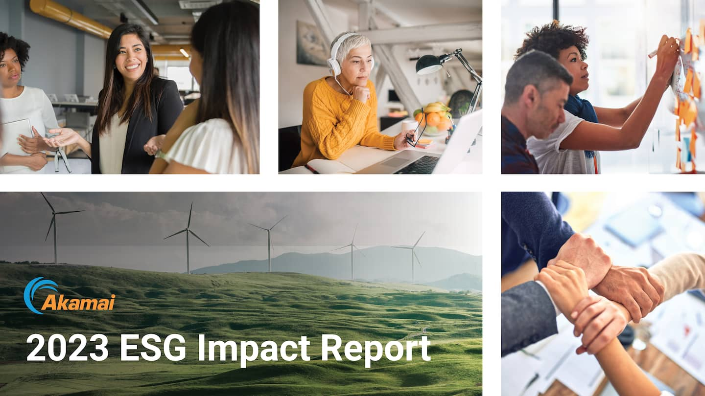 Informe de 2023 de Akamai sobre la repercusión de las iniciativas de ESG