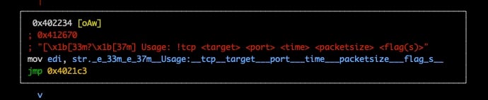 Capture d'écran de traitements d'erreur et messages d'utilisation pour nous permettre de nous orienter dans le code