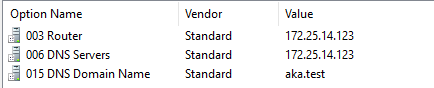 Les serveurs DHCP annoncent ces configurations à leurs clients sous la forme d'options DHCP – les différentes configurations sont associées à un ID d'option défini et sont interrogées par les clients (Figure 1). 