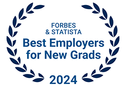 Forbes & Statista Best Employers for New Grads 2024