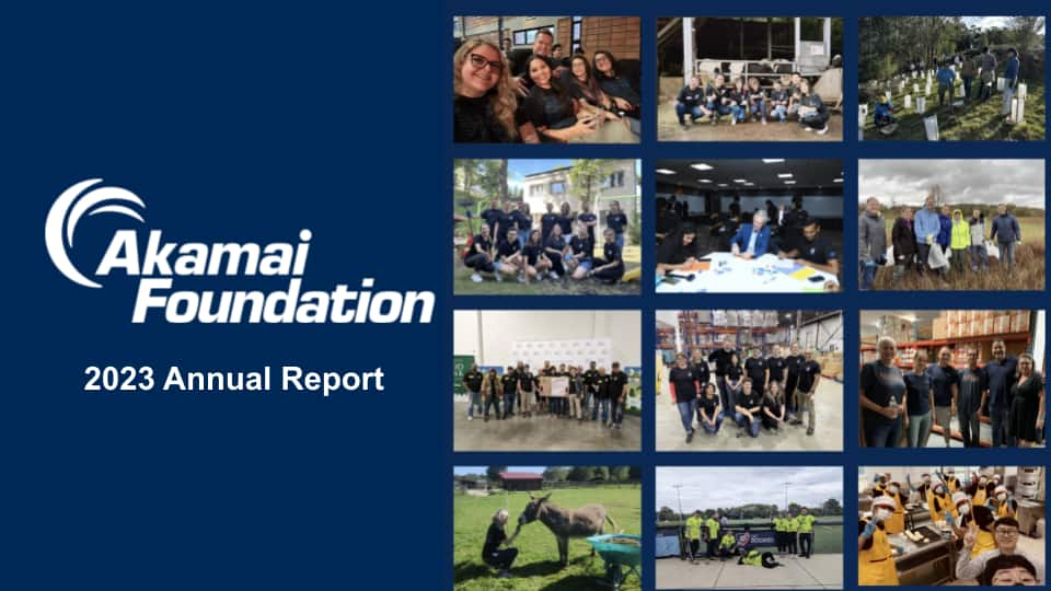 Rapport annuel 2021 de l'Akamai Foundation