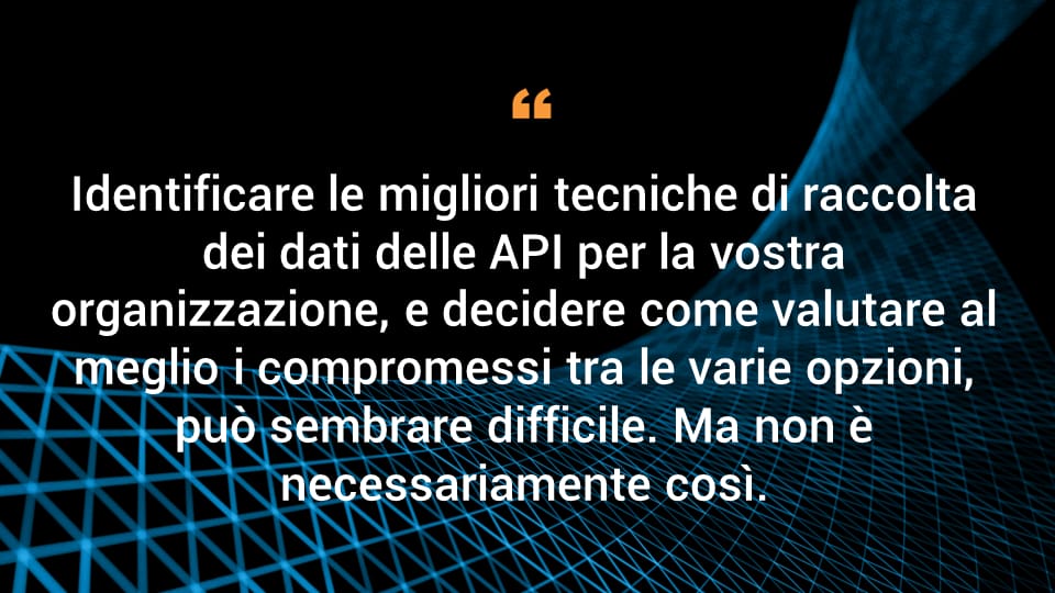 L'obiettivo delle attività di rilevamento e risposta delle API è migliorare la sicurezza del sistema rilevando e rispondendo ad eventuali richieste delle API dannose o non autorizzate e consentendo comunque l'elaborazione delle richieste legittime.