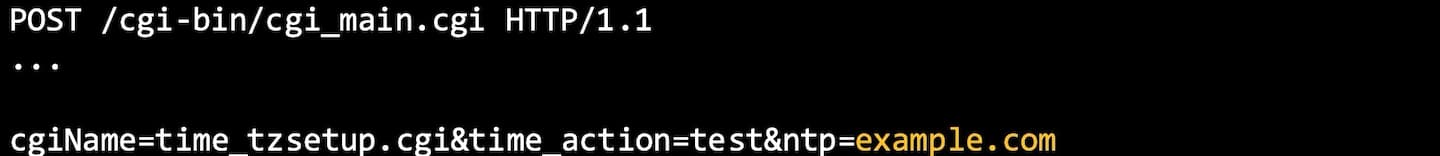 Ele conseguiu emular o firmware do DVR DigiEver e percebeu que /cgi-bin/cgi_main.cgi era um dos pontos de extremidade CGI (Figura 1).