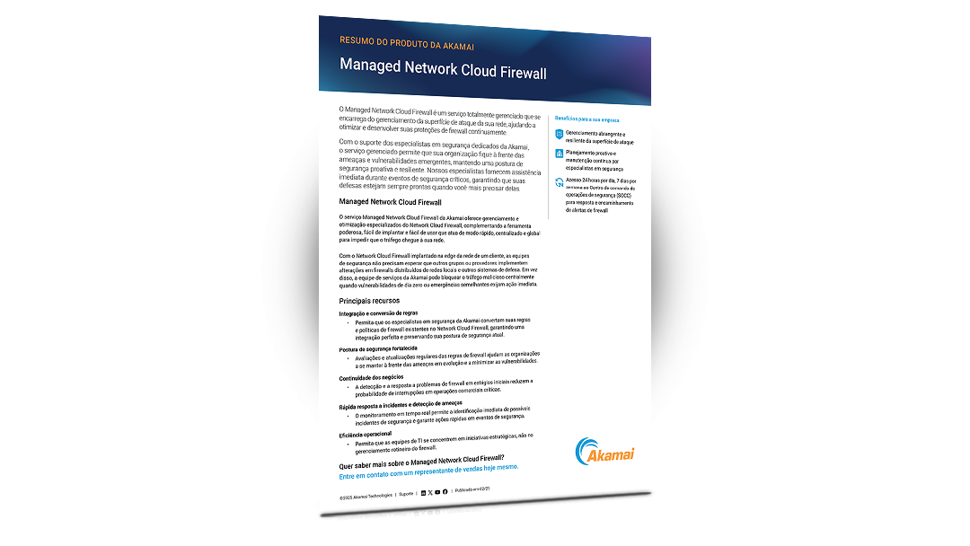 Managed Network Cloud Firewall | Solution Brief